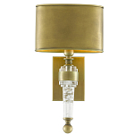 Бра с овальным абажуром на прозрачном основании Masculinity варинант исполнения - 2 | Loft Concept в Липецке