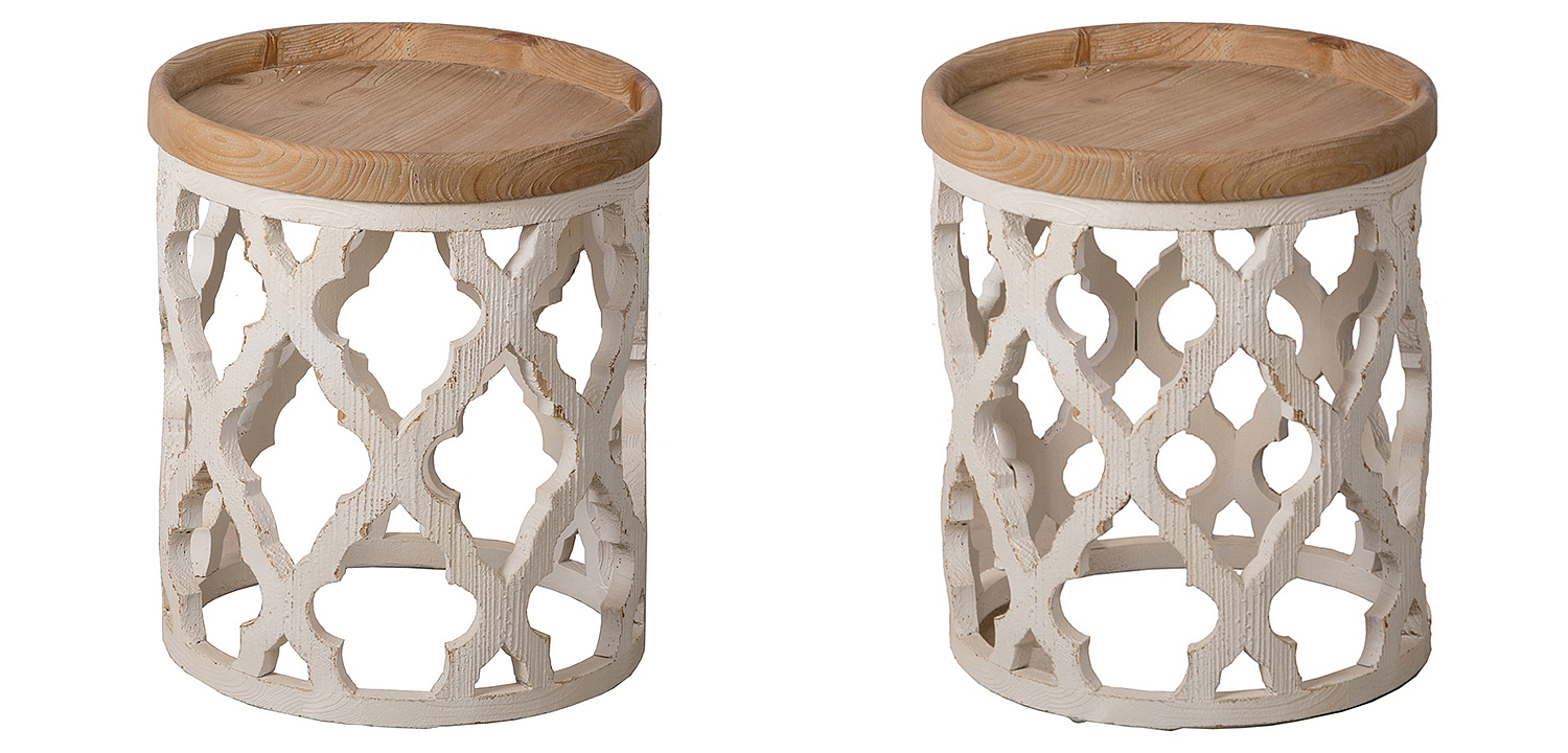 Приставной стол Panfilu Wooden Side Table Приставной стол Panfilu Wooden Side Table - Loft-Concept в Липецке