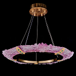 Люстра в форме кольца розовая Warm Pink Light варинант исполнения - 1 | Loft Concept в Липецке