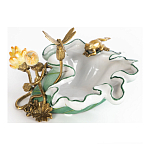 Чаша фигурная с обитателями леса и цветами Eden Garden варинант исполнения - 2 | Loft Concept в Липецке