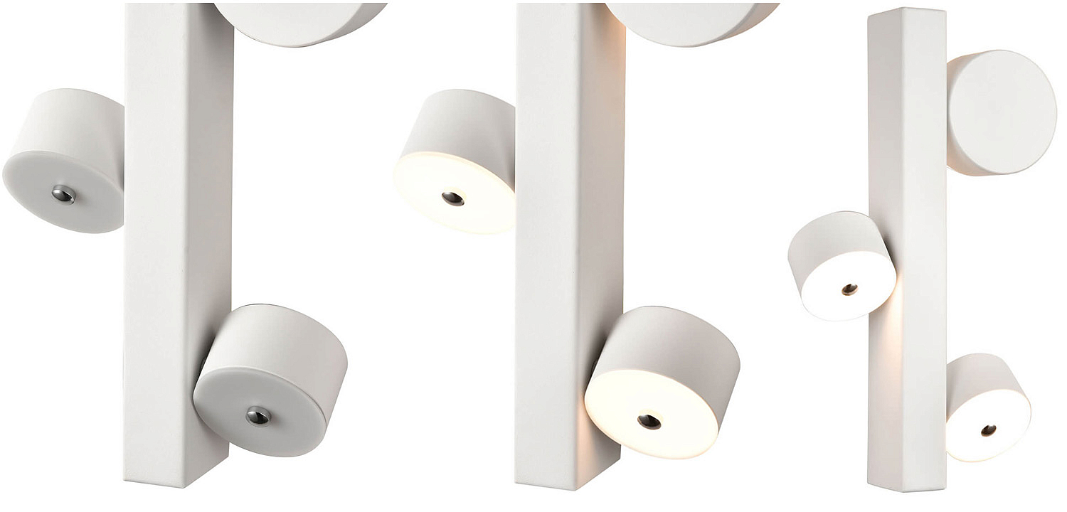 Бра Pohon White Circles Wall Lamp Бра Pohon White Circles Wall Lamp - Loft-Concept в Липецке