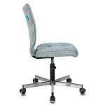 Офисное кресло в серо-голубом велюре Bureaucrats варинант исполнения - 3 | Loft Concept в Липецке