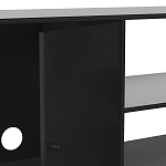 ТВ-тумба из металла с 2-мя дверцами и полками Damian Metal TV Stand варинант исполнения - 4 | Loft Concept в Липецке