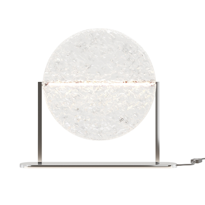 Настольный светильник Mangata 3000К 7Вт Хром Прозрачный в Липецке | Loft Concept 