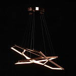 Люстра с 3-мя подвесами в виде шестиугольников Hexagon Horizontal варинант исполнения - 3 | Loft Concept в Липецке