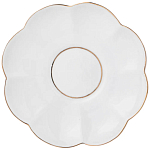 Чайный сервиз из фарфора со стразами на 6 персон 15 предметов Shine Porcelain варинант исполнения - 4 | Loft Concept в Липецке