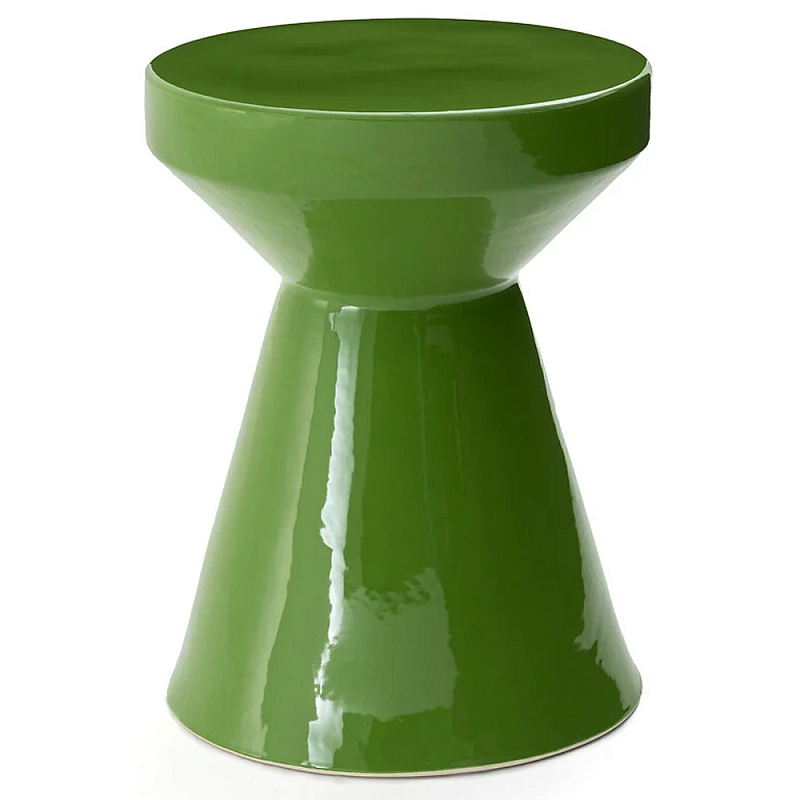 Приставной стол из керамики Manufacto Green Зеленый Приставной стол из керамики Manufacto Green Зеленый в Липецке | Loft Concept