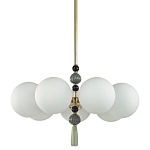 Люстра со вставками из керамики SkyEast 7 ламп варинант исполнения - 1 | Loft Concept в Липецке