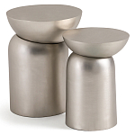 Приставной стол из алюминиевого сплава Meskill Side Table варинант исполнения - 7 | Loft Concept в Липецке