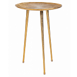 Металлический кофейный столик Waterlily Gold варинант исполнения - 1 | Loft Concept в Липецке