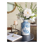 Ваза с мотивами цветущего сада с попугаями Vase Inspired by Nature варинант исполнения - 5 | Loft Concept в Липецке