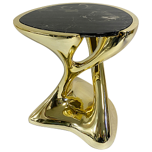 Приставной стол Molten Gold Side Table