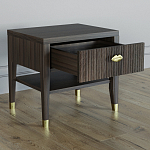 Прикроватная тумбочка с ящиком Elsa Dreams Walnut варинант исполнения - 2 | Loft Concept в Липецке