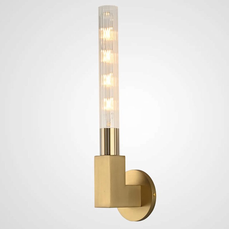 Бра CANNELLE wall lamp SINGLE Sconces Латунь в Липецке | Loft Concept 