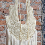 Аксессуар настенный в Эко стиле Белый wall decor White dress варинант исполнения - 1 | Loft Concept в Липецке