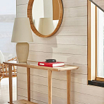 Зеркало круглое в раме из ротанга Wickerwork варинант исполнения - 5 | Loft Concept в Липецке