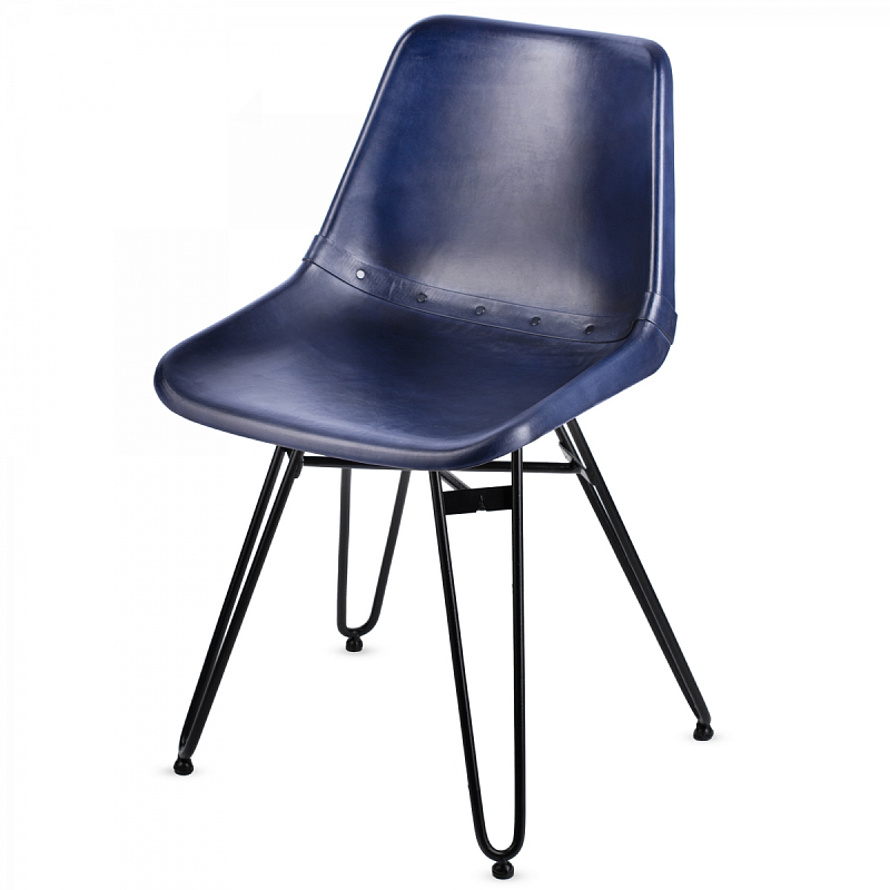 Стул Leather Schoolhouse Chair Коричневый винтаж Черный Стул Leather Schoolhouse Chair Коричневый винтаж Черный в Липецке | Loft Concept