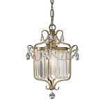 Люстра подвесная со стеклянными подвесками Feiss варинант исполнения - 1 | Loft Concept в Липецке