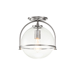 Потолочный светильник с прозрачным стеклянным шаром с эффектом пузырьков Hinkley варинант исполнения - 7 | Loft Concept в Липецке