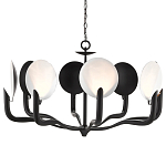 Люстра с плафонами в виде черно-белых дисков Ideal Shade Combination варинант исполнения - 4 | Loft Concept в Липецке