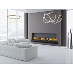 Люстра подвесная круглая золотого цвета с белыми изогнутыми световыми линиями Luke Lampco Tracer Lamp варинант исполнения - 12 | Loft Concept в Липецке