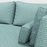 Мебельная ткань Шенилл бирюзовый цвет 142 см T4-61 варинант исполнения - 8 | Loft Concept в Липецке