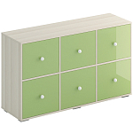 Тумба с глянцевым фасадом Noah варинант исполнения - 1 | Loft Concept в Липецке