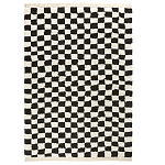 Ковер с шахматным принтом Chess Layout с эффектом шерсти варинант исполнения - 3 | Loft Concept в Липецке