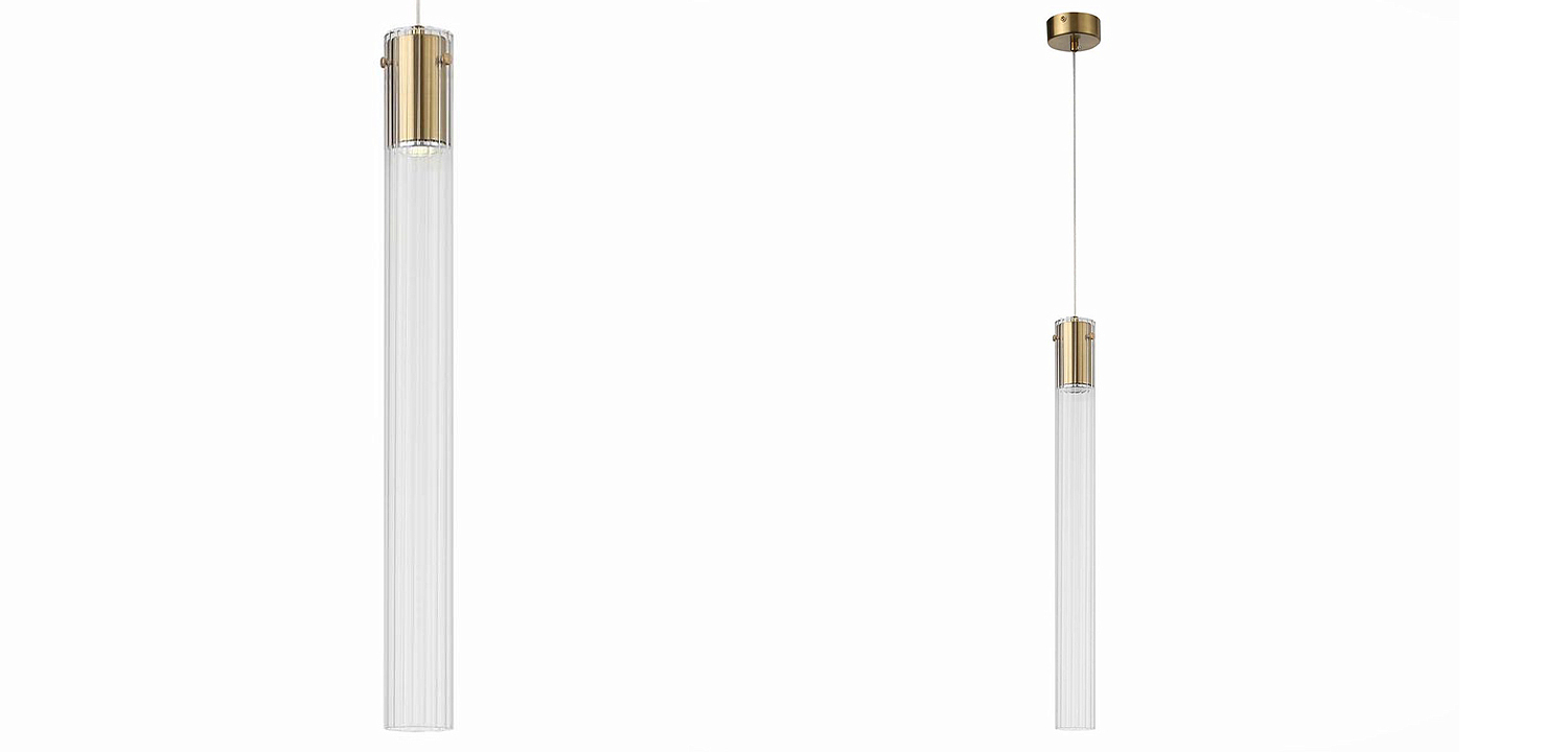 Подвесной светильник Jenae Glass Tube 65 Подвесной светильник Jenae Glass Tube 65 - Loft-Concept в Липецке