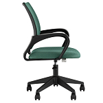 Офисное кресло с основанием из черного пластика Desk chairs Green варинант исполнения - 3 | Loft Concept в Липецке