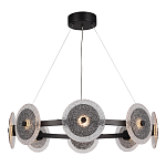 Люстра с плафонами из фактурного двойного стекла Heterochromia варинант исполнения - 4 | Loft Concept в Липецке