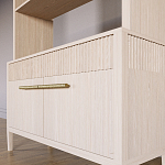 Стеллаж Primo с ящиками Светлый дуб  варинант исполнения - 4 | Loft Concept в Липецке