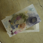 Шкатулка из эпоксидной смолы с цветами белая Epoxy Resin Rectangular Box White варинант исполнения - 2 | Loft Concept в Липецке