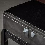 Консоль прямоугольная серая с 4-мя выдвижными ящиками Grany варинант исполнения - 5 | Loft Concept в Липецке