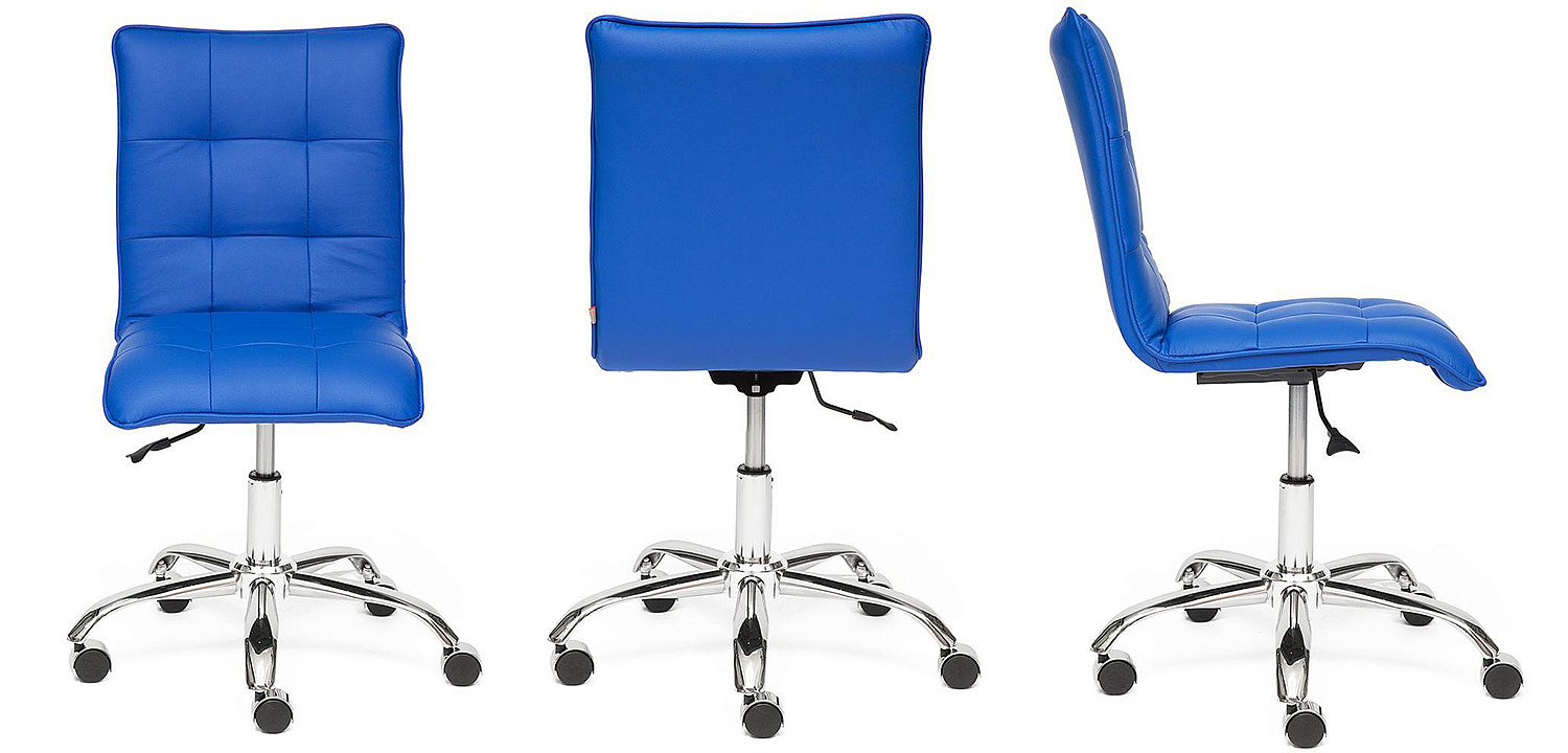 Кресло Deborah eco-leather blue Кресло Deborah eco-leather blue - Loft-Concept в Липецке