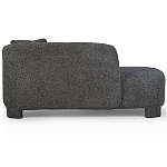 Кушетка серая с обивкой букле Thalia Grey Boucle Sofa варинант исполнения - 3 | Loft Concept в Липецке