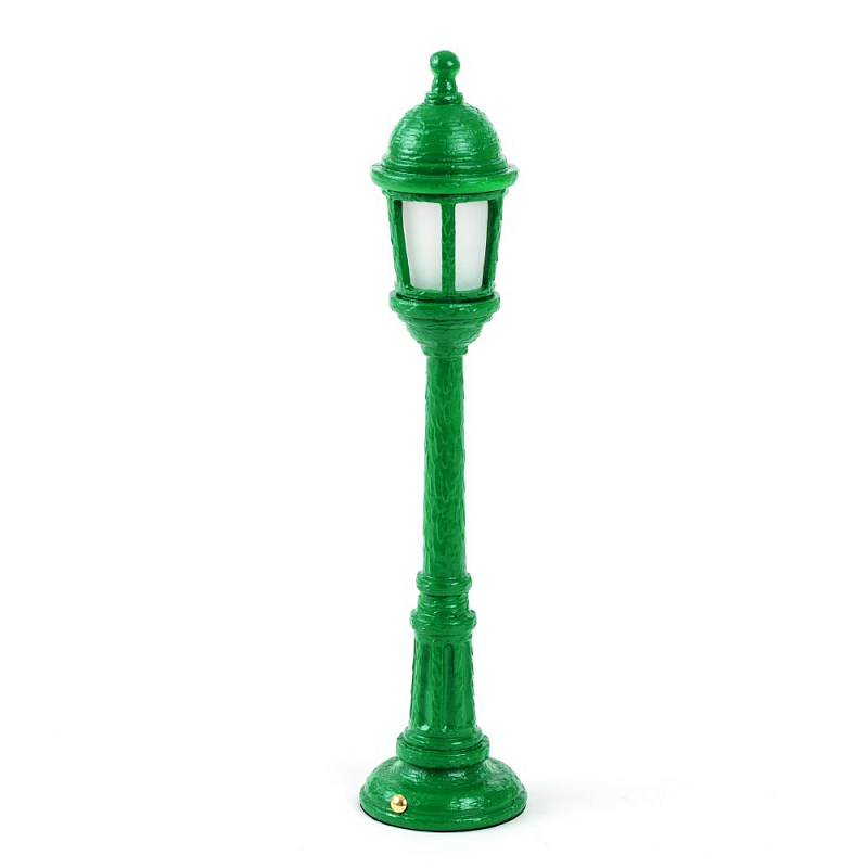 Настольная лампа Seletti Street Lamp Dining Green Зеленый Настольная лампа Seletti Street Lamp Dining Green Зеленый в Липецке | Loft Concept