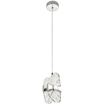 Подвесной светильник из хрусталя Fleuretta Crystal Chrome Hanging Lamp варинант исполнения - 2 | Loft Concept в Липецке