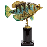 Статуэтка из фарфора в форме рыбы SEA Porcelain and Bronze варинант исполнения - 3 | Loft Concept в Липецке