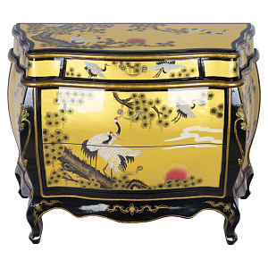 Китайский комод с журавлями Grus chest of drawers