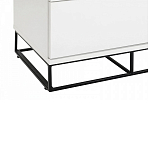 Комод белый с 3-мя ящиками Strict Lines  варинант исполнения - 4 | Loft Concept в Липецке