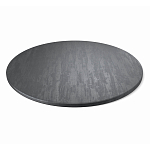 Стол обеденный с круглой столешницей черного цвета Harris Collection варинант исполнения - 2 | Loft Concept в Липецке