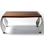 Дизайнерский раздвижной обеденный стол Poltronova Split Dining Table варинант исполнения - 3 | Loft Concept в Липецке