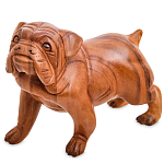 Статуэтка деревянная в виде собаки Balinese Dog 2 варинант исполнения - 1 | Loft Concept в Липецке