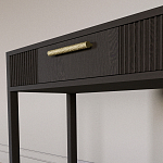 Элегантная Консоль Primo с выдвижным ящиком Темный орех варинант исполнения - 3 | Loft Concept в Липецке