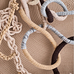 Круглое Дизайнерское Панно Дюна Round Panel Dune варинант исполнения - 5 | Loft Concept в Липецке