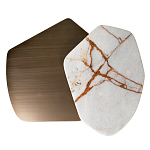 Столик журнальный Promontory с мрамором варинант исполнения - 2 | Loft Concept в Липецке