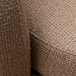 Кресло вращающееся черно-золотая рогожка Julia Armchair Golden Belt варинант исполнения - 3 | Loft Concept в Липецке