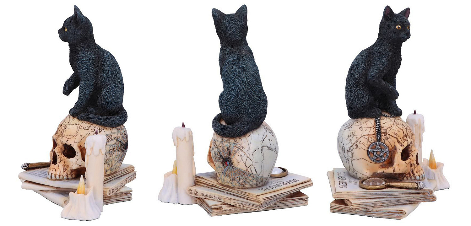 Статуэтка Cat on Skull Статуэтка Cat on Skull - Loft-Concept в Липецке