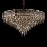 Люстра с каскадом из прозрачного хрусталя Constant Sparks варинант исполнения - 11 | Loft Concept в Липецке